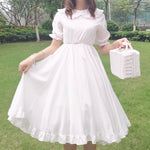 Teenage style doll collar fairy dress PL10298