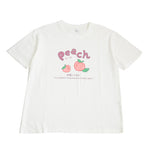 Cute peach blossom print T-shirt PL51688