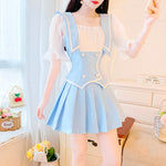 Fresh pleated dress PL51525