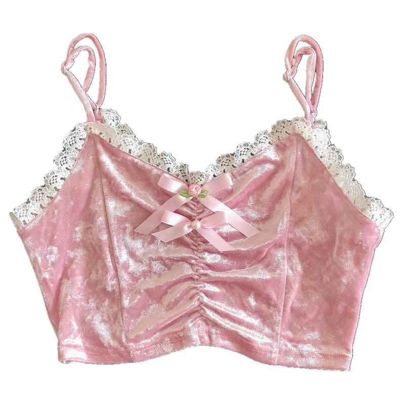 Pink bow camisole PL51444