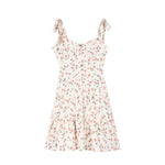 white floral dress  PL52349