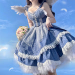 Lolita blue dress  PL52516