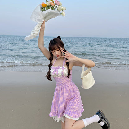 Sexy suspender skirt PL51471