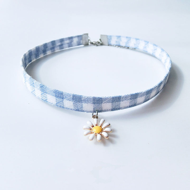 Plaid Daisy Collar PL50528