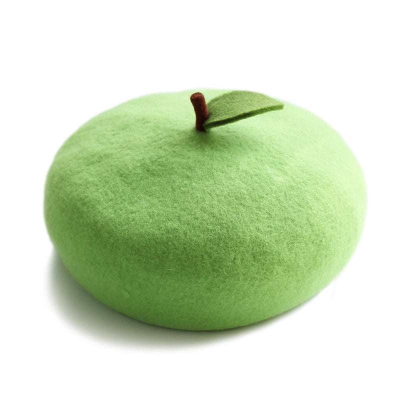 Green apple beret  PL21194