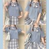 Cute JK short sleeve shirt PL51354