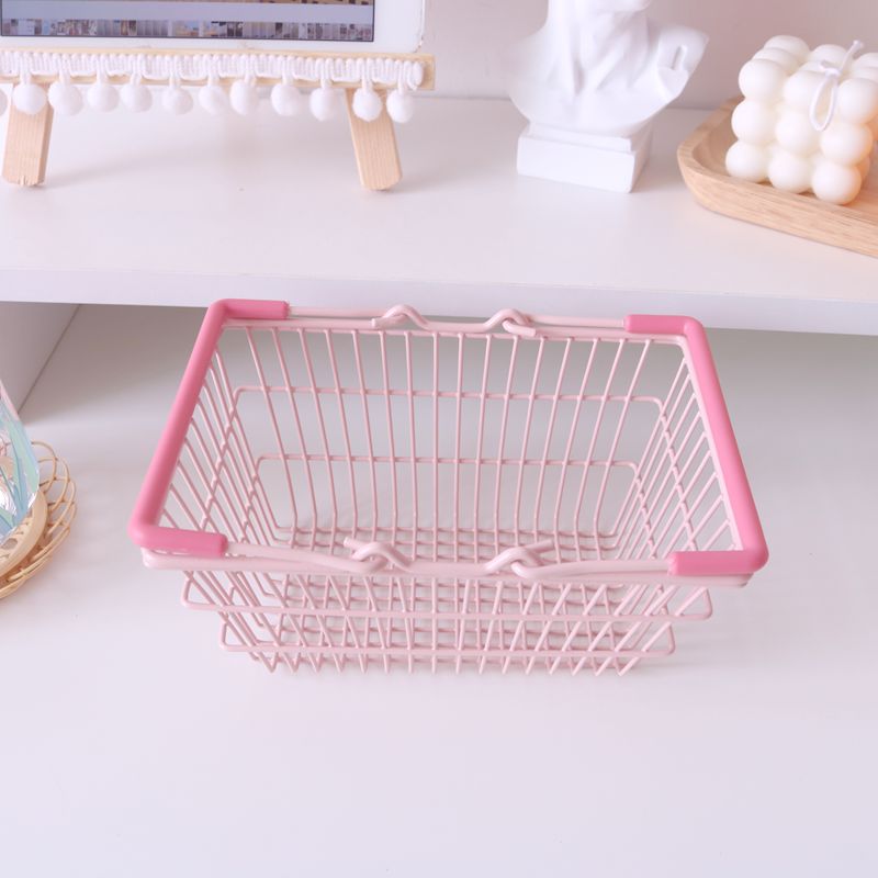 Cute mini shopping cart Ornaments PL51845