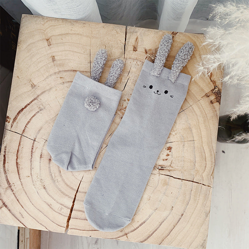 Cute bunny ears JK socks PL51459