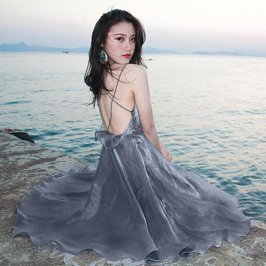 Sexy suspender dress PL51529