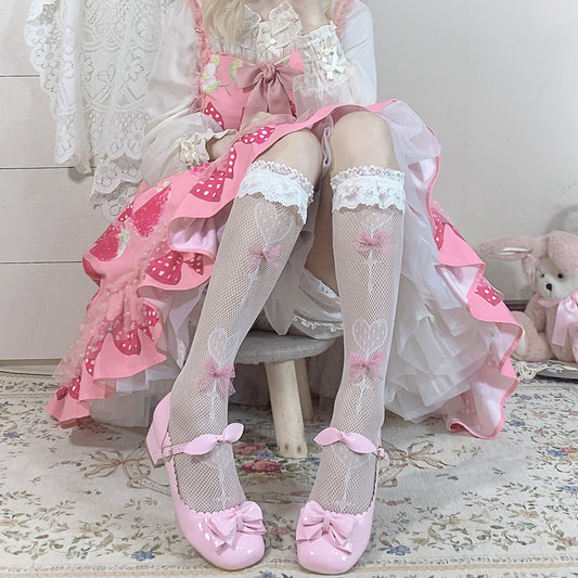 Lovely Lolita Bow Knot Leg Socks PL51711
