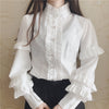 Lolita Lotus Leaf Lace Shirt PL10220