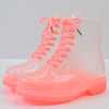 Transparent jelly shoes PL20913