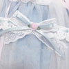 Lovely lace bow necklace PL51791