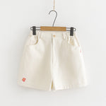 Embroidered casual shorts PL20731