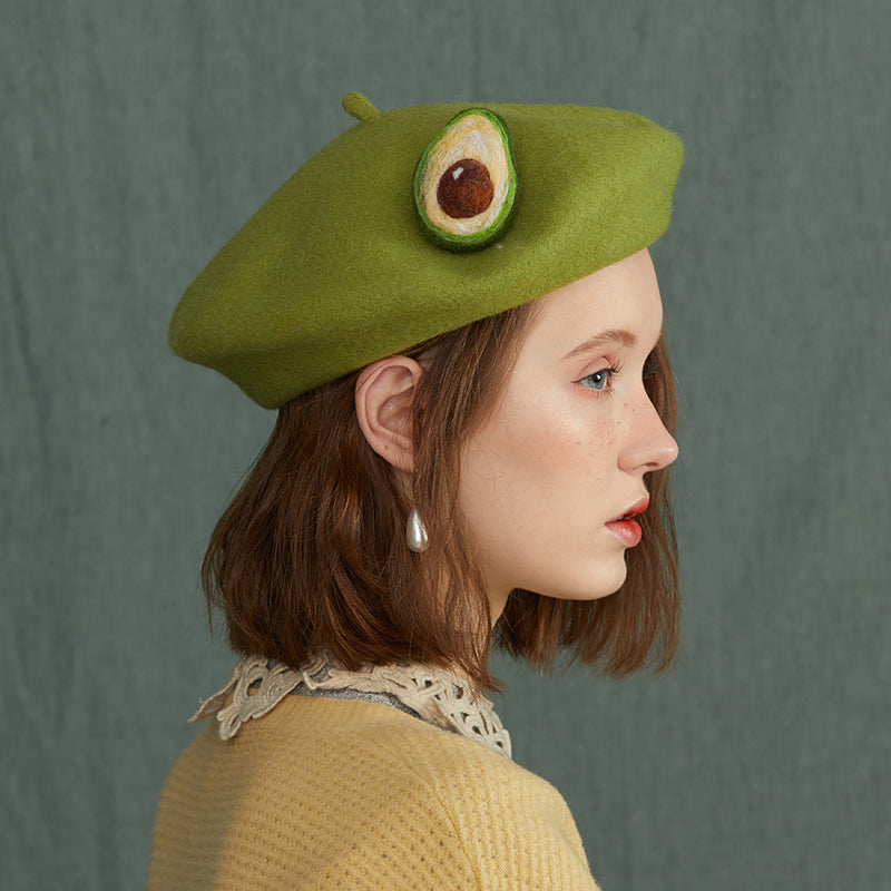 Avocado Green Beret PL50025