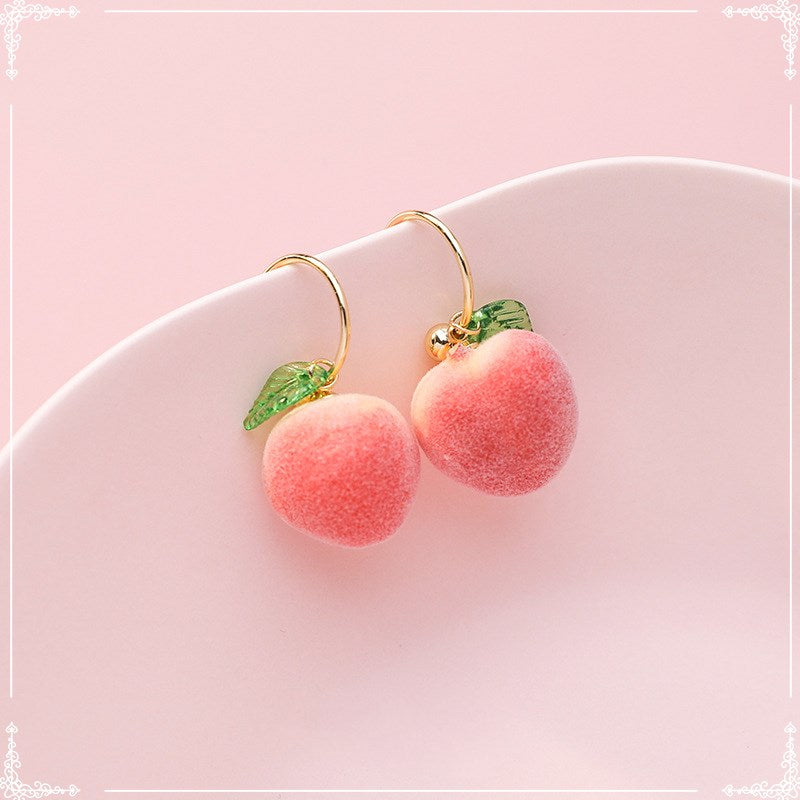 Lovely peach earrings  PL50889