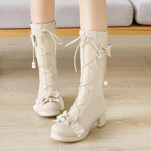 LOLITA bow boots PL51103