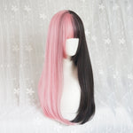 Lolita colorblock wig PL20651