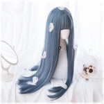 Lolita gray-blue wig PL20282