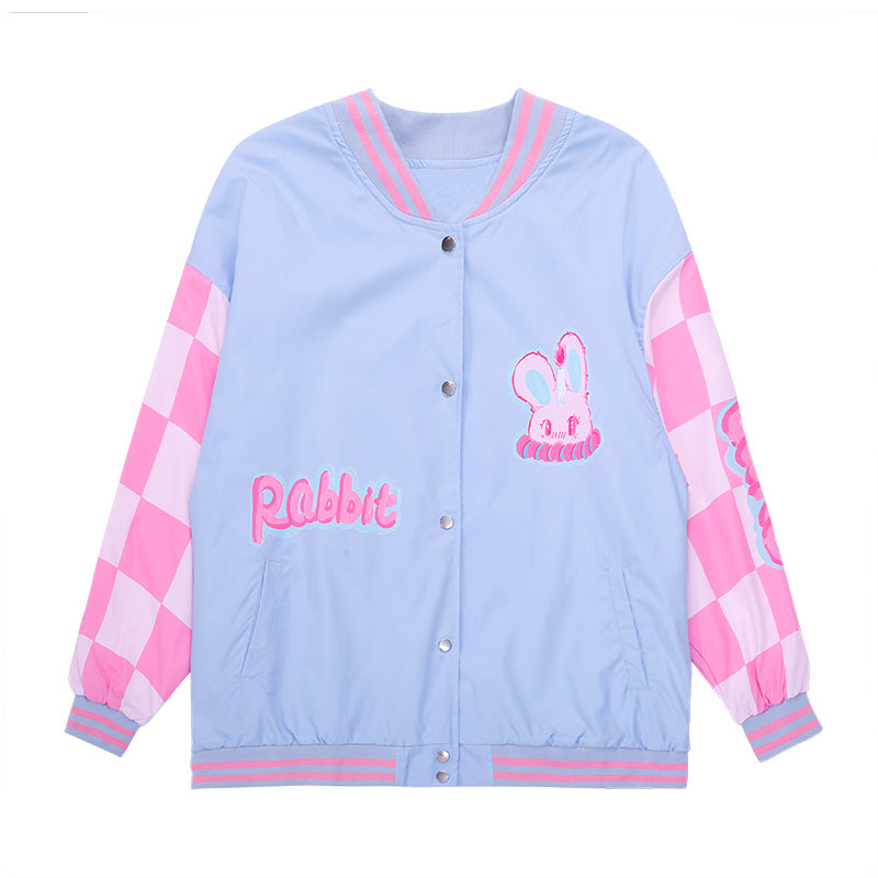 Cute rabbit print jacket PL52003