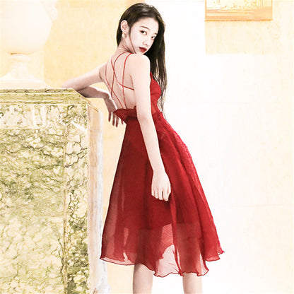 Sexy suspender dress PL51529