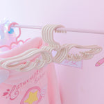 Love wings girl hanger 5 packs PL10181