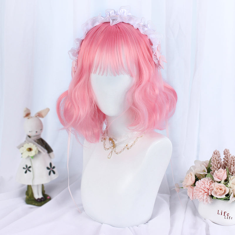 Lolita Fluffy Short Curly Wig  PL52543