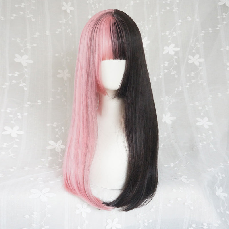 Lolita colorblock wig PL20651