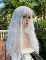 Lolita wool roll white wig PL51823