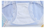 Lace bow girl's underwear PL10253