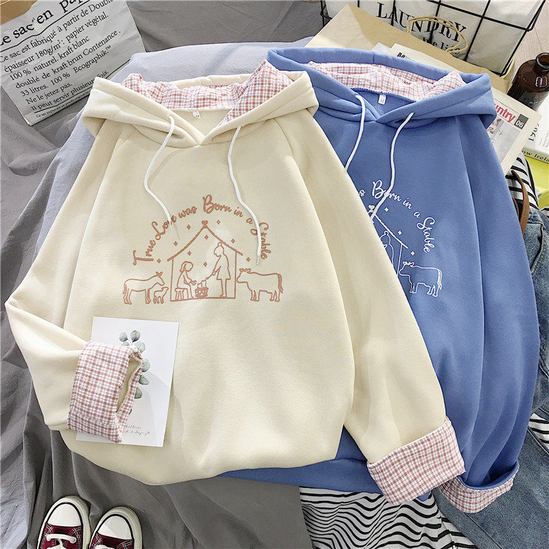 Letter print sweatshirt PL21239