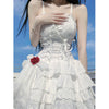 White Slip Dress  PL52602