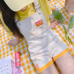 Yellow (suspenders + T-shirt) 2-piece set  PL52279