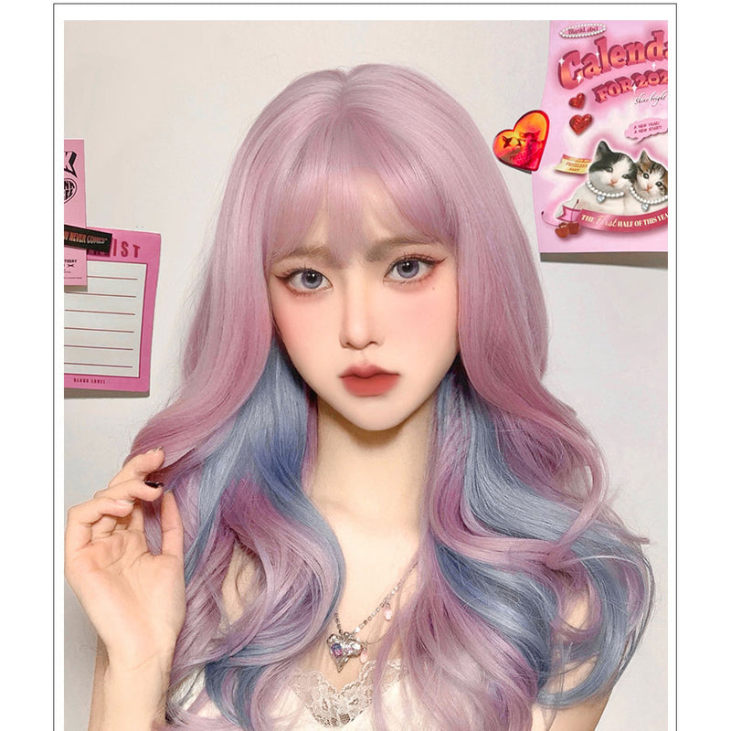 lolita blue powder wig PL52202