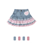 cute blue skirt PL52576