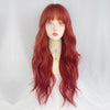 RED LONG CURLY HAIR  PL52623