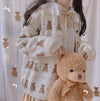 Bear sweater coat PL21232