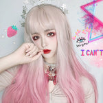 Pink gradient wig PL50451