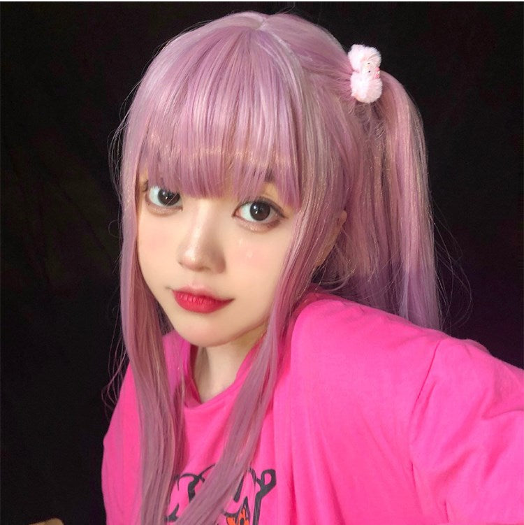 Cute Lolita Pink Purple Wig PL51709