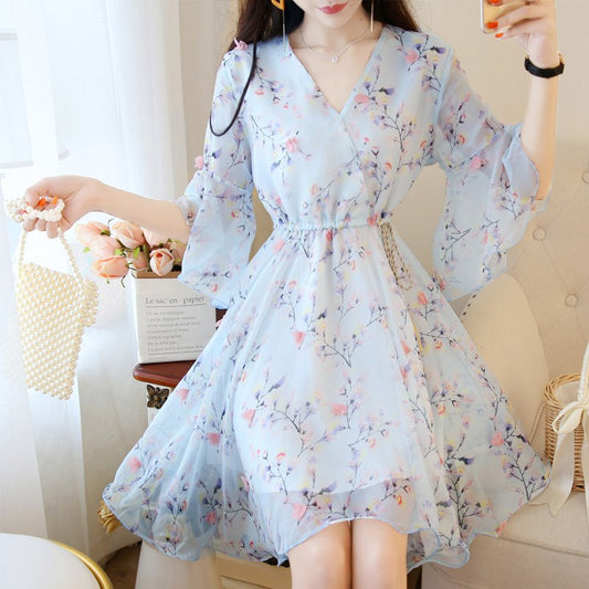 Sweet floral dress PL51185