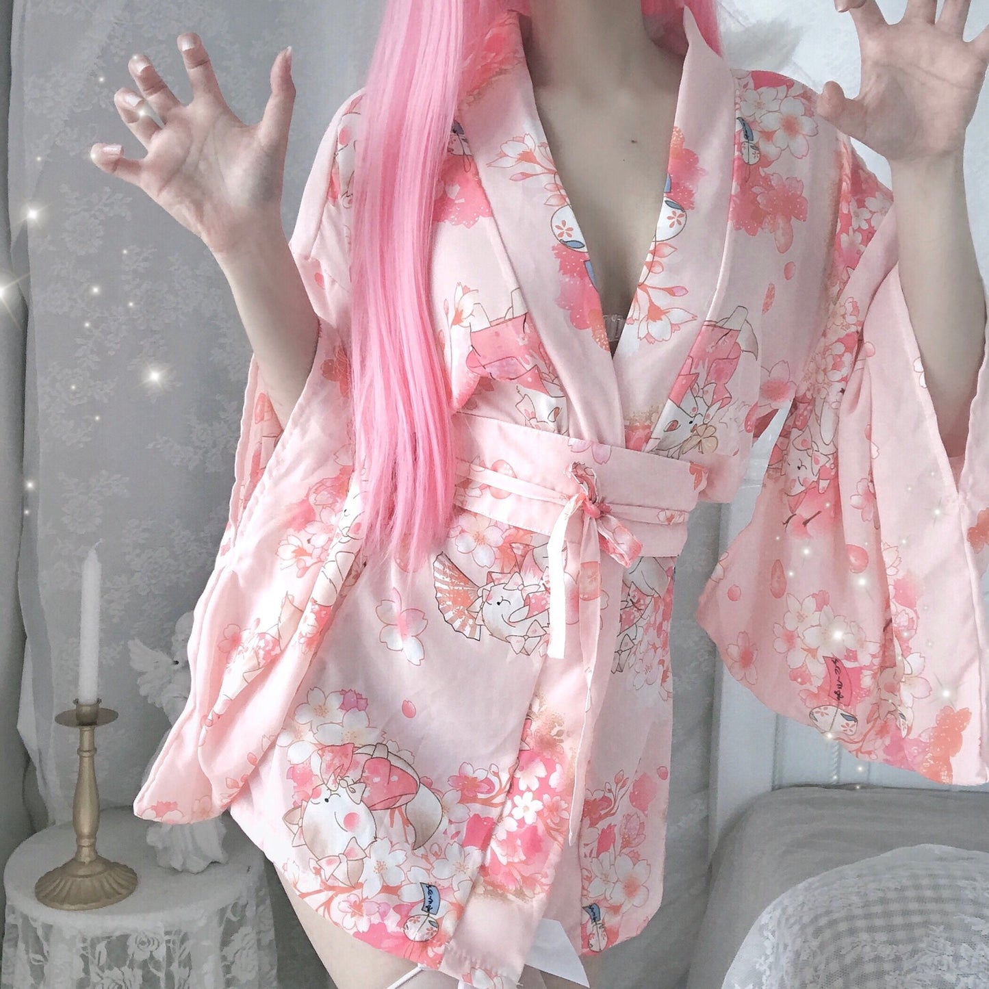 Japanese kimono pajamas PL50748