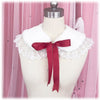 Ribbon lace collar scarf PL51977