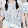 Cute cartoon print pajamas + pajamas PL51491