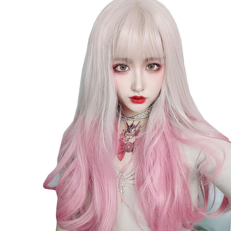 Pink gradient wig PL50451