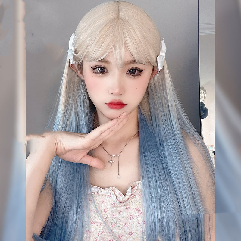 Lolita Gradient Long Straight Hair Wig PL51701