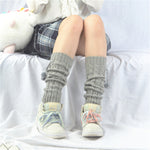 Knitted wool socks PL20995