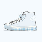 JK high-top canvas shoes PL51683