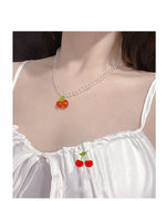 cherry necklace  PL52634