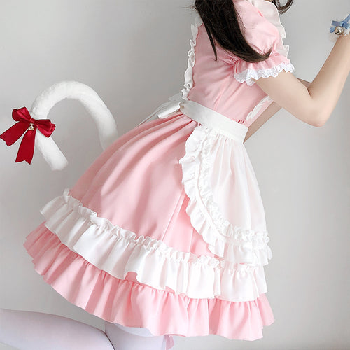 Pink Lolita Maid Uniform PL51040