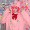 pink hoodie PL52714